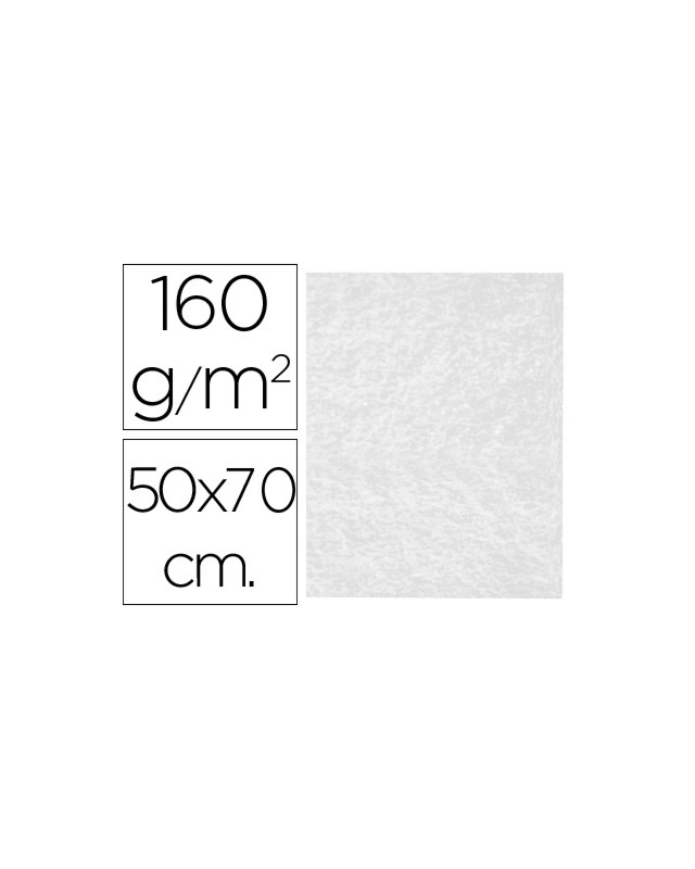 Fieltro liderpapel 50x70cm blanco 160g/m2
