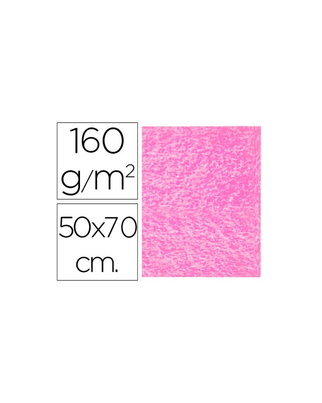Fieltro liderpapel 50x70cm rosa 160g/m2
