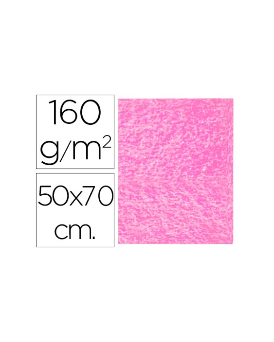 Fieltro liderpapel 50x70cm rosa 160g/m2