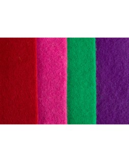 Fieltro liderpapel 50x70cm rosa 160g/m2