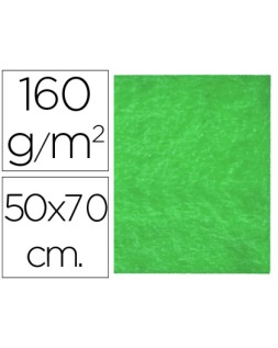 Fieltro liderpapel 50x70cm verde 160g/m2