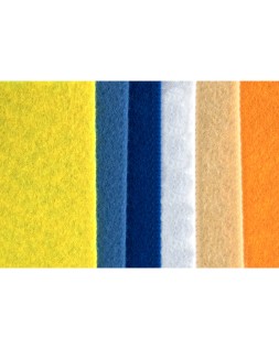Fieltro liderpapel 50x70 cm amarillo 160 g/m2