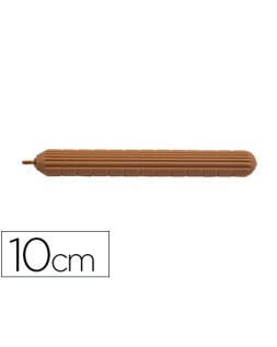 Punzon faibo plastico imitacion madera con punta de acero latonado