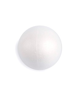 Figura de espuma blanca liderpapel bola de 2 cm bolsa con 20 unidades