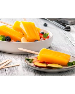 Palitos de madera liderpapel color natural 15 x 1,8 cm bolsa con 50 unidades