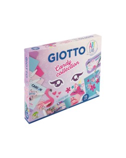 Set creativo giotto art lab candy collection 15 piezas