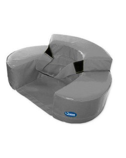 Sillon sumo didactic bebe 60x15 cm gris
