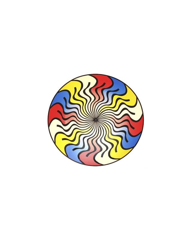 Rueda gigante henbea plastico flexible con efectos opticos diametro 50 cm set