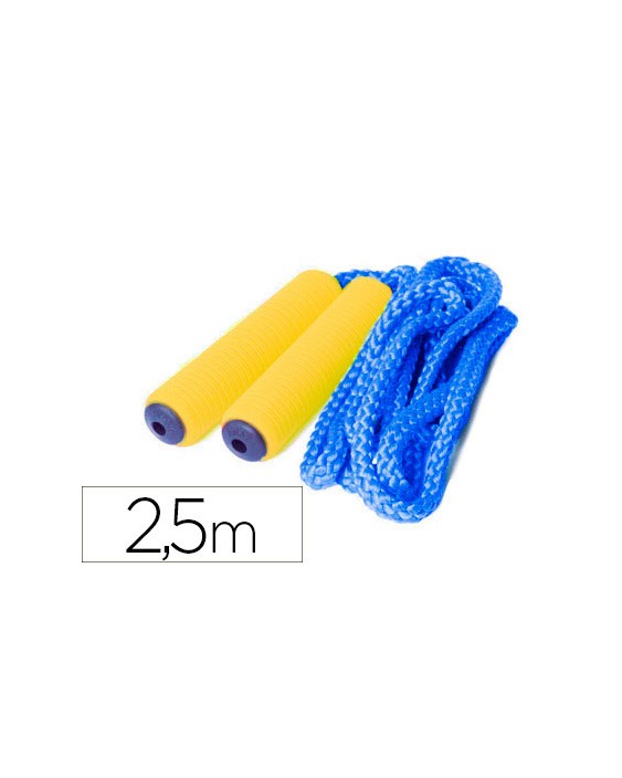 Cuerda individual amaya en polipropileno trenzado en 16 usos con mango foam 2.5 m