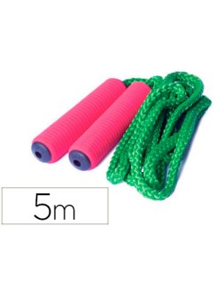 Cuerda individual amaya en polipropileno trenzado en 16 usos con mango foam 5 m