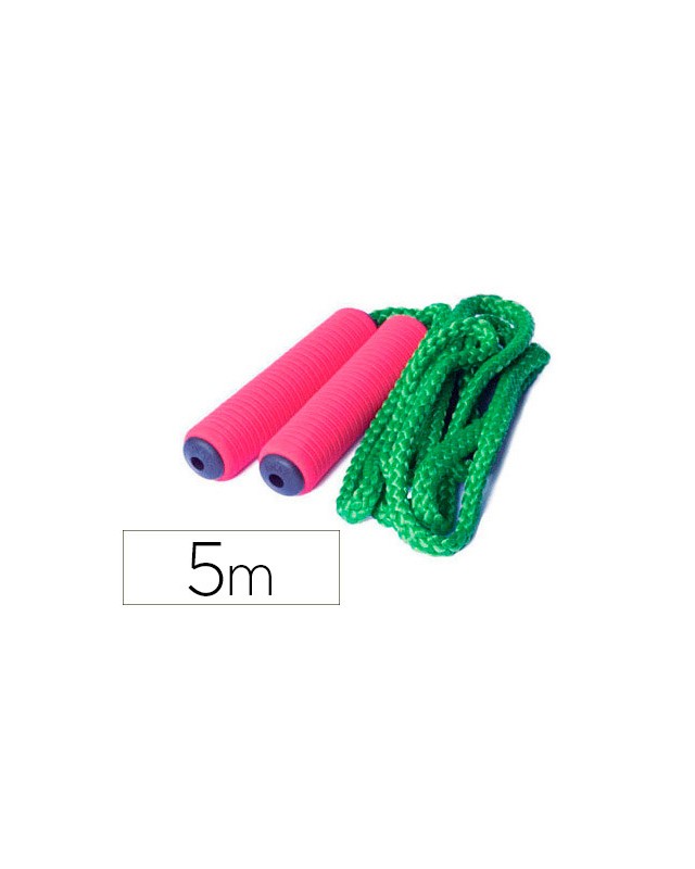 Cuerda individual amaya en polipropileno trenzado en 16 usos con mango foam 5 m