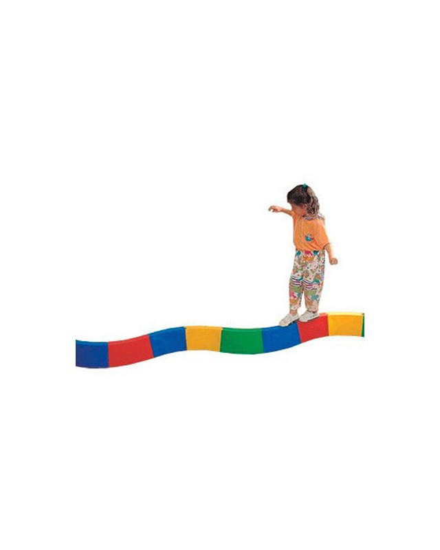 Pasillo amaya para equilibrio acoplable semicircular curvo longitud 30cm caja de 10 unidades