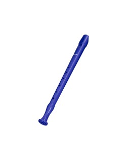 Flauta hohner 9508 color azul funda verde y transparente