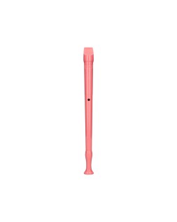 Flauta hohner 9508 color coral funda verde y transparente