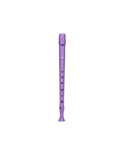 Flauta hohner 9508 color lavanda funda verde y transparente