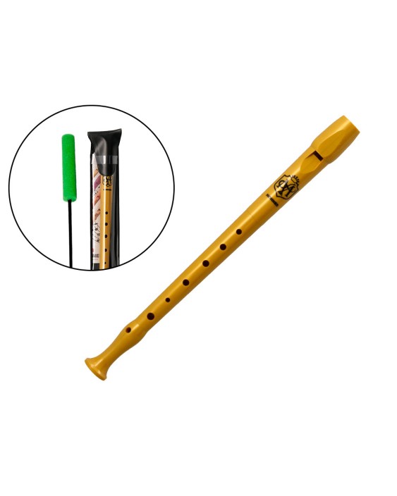 Flauta hohner the magic flute color dorado edicion especial con app para aprender y jugar