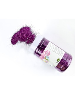 Purpurina liderpapel fantasia color violeta metalizado bote de 250 gr