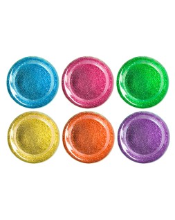 Purpurina liderpapel fantasia colores metalicos pasteles surtidos bote de 250 gr