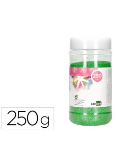 Purpurina liderpapel fantasia color metalico verde pastel bote de 250 gr