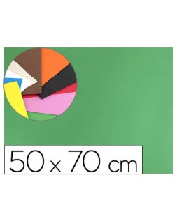 Goma eva liderpapel 50x70cm 60g/m2 espesor 1.5mm verde