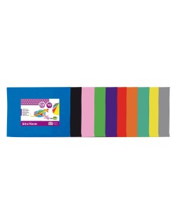 Goma eva liderpapel 50x70cm 60g/m2 espesor 1.5mm rojo