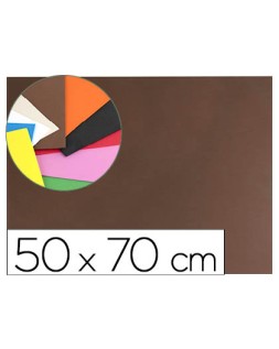 Goma eva liderpapel 50x70cm 60g/m2 espesor 1.5mm marron