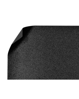 Goma eva con purpurina biodegradable liderpapel 50x70cm 60g/m2 espesor 2 mm negro
