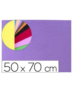 Goma eva liderpapel 50x70cm 60g/m2 espesor 2mm textura toalla lila