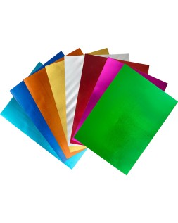 Goma eva liderpapel 50x70 cm espesor 2 mm metalizada plata
