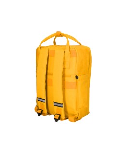 Mochila antartik 2 asas y bolsillos exteriores mostaza 300x115x390 mm