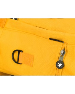 Mochila antartik 2 asas y bolsillos exteriores mostaza 300x115x390 mm