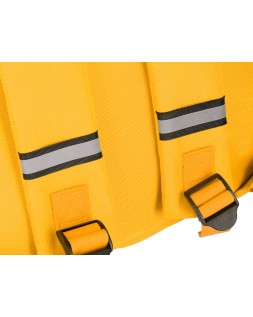 Mochila antartik 2 asas y bolsillos exteriores mostaza 300x115x390 mm