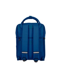 Mochila antartik 2 asas y bolsillos exteriores azul 300x115x390 mm