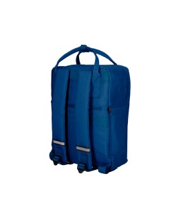 Mochila antartik 2 asas y bolsillos exteriores azul 300x115x390 mm