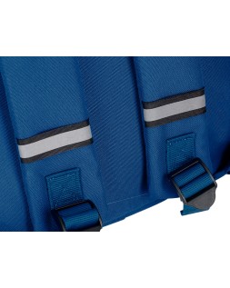 Mochila antartik 2 asas y bolsillos exteriores azul 300x115x390 mm