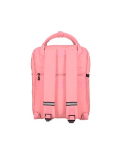 Mochila antartik 2 asas y bolsillos exteriores coral 300x115x390 mm