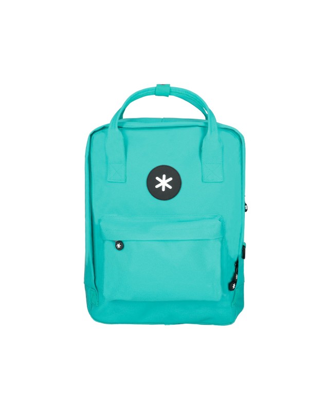 Mochila antartik 2 asas y bolsillos exteriores menta 300x115x390 mm