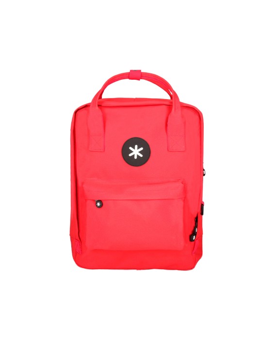 Mochila antartik 2 asas y bolsillos exteriores color rojo 300x115x390 mm
