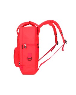 Mochila antartik 2 asas y bolsillos exteriores color rojo 300x115x390 mm