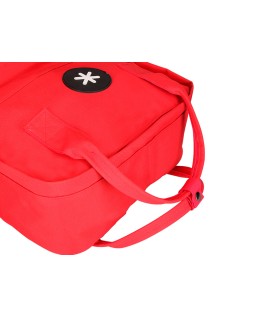 Mochila antartik 2 asas y bolsillos exteriores color rojo 300x115x390 mm