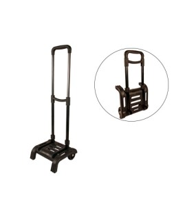 Carro portamochilas liderpapel plegable negro 860x280x260 mm