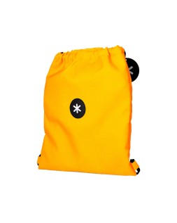 Mochila saco plano antartik bolsillo interior con cremallera color mostaza 350x400 mm