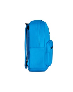 Mochila antartik con asa y bolsillo frontal con cremallera color azul 320x140x430 mm