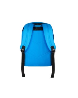 Mochila antartik con asa y bolsillo frontal con cremallera color azul 320x140x430 mm