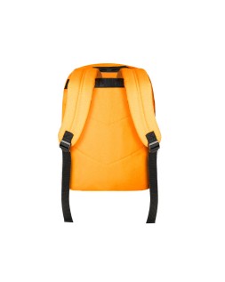 Mochila antartik con asa y bolsillo frontal con cremallera color mostaza 320x140x430 mm