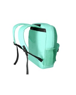 Mochila antartik con asa y bolsillo frontal con cremallera color verde menta 320x140x430 mm