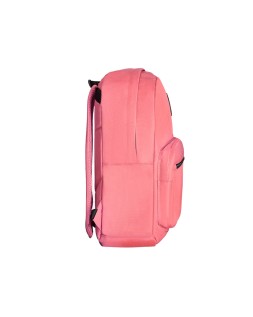 Mochila antartik con asa y bolsillo frontal con cremallera color coral 320x140x430 mm