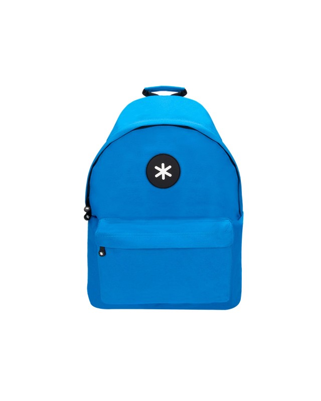 Mochila antartik con asa y bolsillos con cremallera color azul 310x160x410 mm