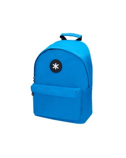 Mochila antartik con asa y bolsillos con cremallera color azul 310x160x410 mm