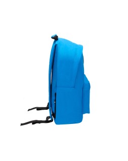 Mochila antartik con asa y bolsillos con cremallera color azul 310x160x410 mm